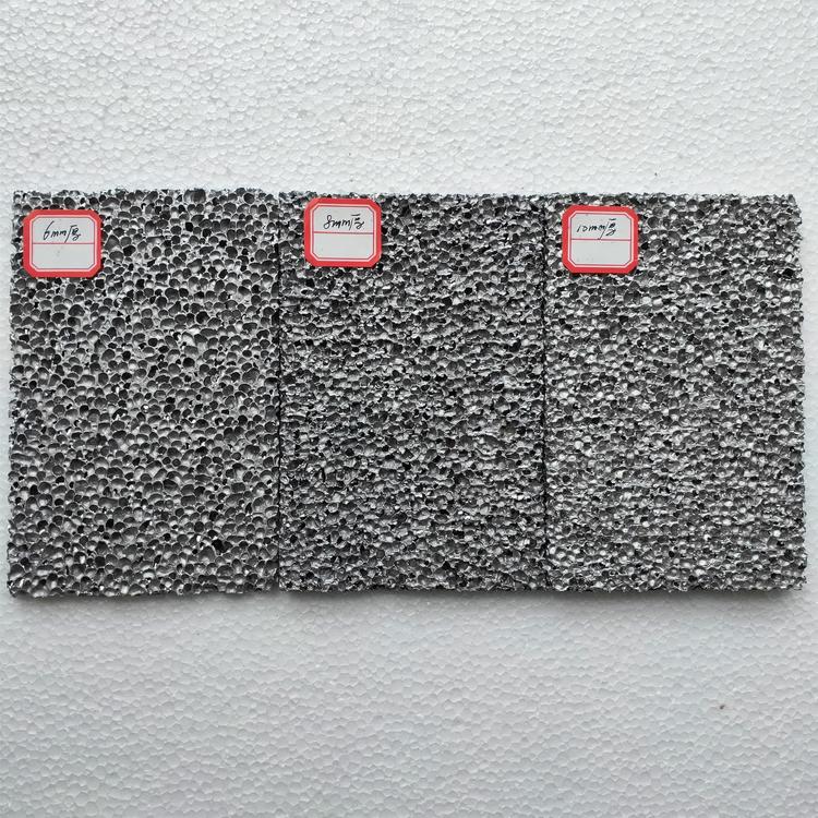 廣嘉源泡沫鋁 500×1000×5mm聲屏障、隔音、吸音發(fā)泡鋁環(huán)保新材料 GJY-AL001